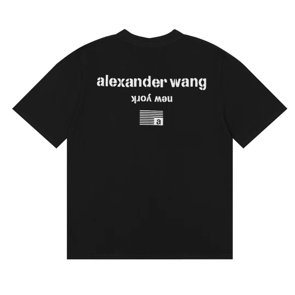 Alexander wang Foam letter print short sleeve